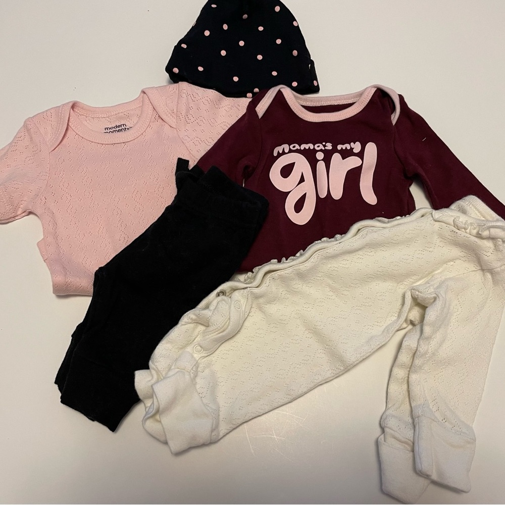 5 Piece Baby Girl Bundle
